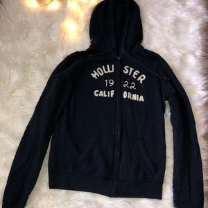 💙HOLLISTER CO zip-up hoodie L (fits like M)💙